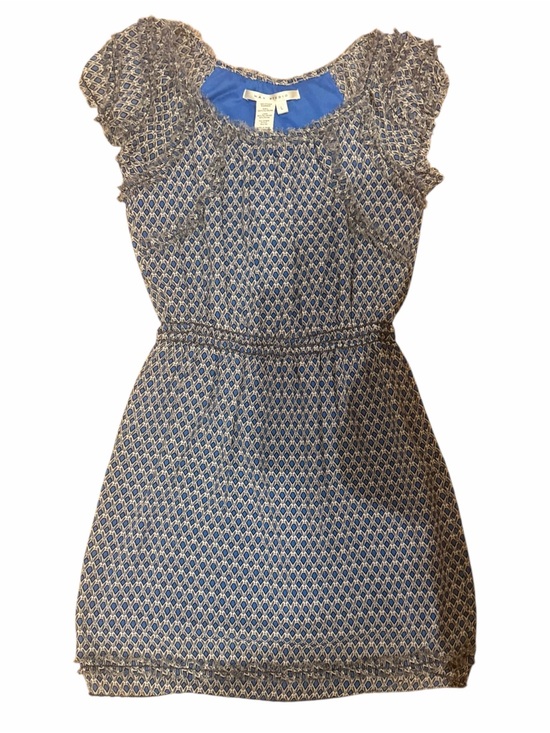 Max Studio Dresses & Skirts - MAX STUDIO - Cap-Sleeve Mini Dress with Distressed Raw Edges - Like New!!